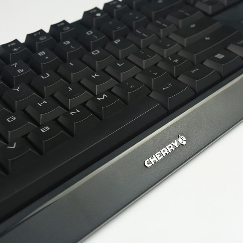樱桃（CHERRY）旗舰店 MX Board 1.0 TKL 87键无背光游戏机械键盘 绝地求生 吃鸡键盘黑色青轴