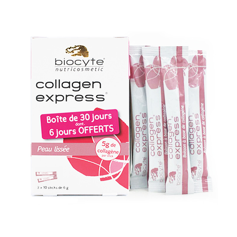 [深海鱼类提取 美颜焕肤]贝茜(BIOCYTE)胶原蛋白美颜冲剂 30条/盒[深海鱼类提取 美颜焕肤]