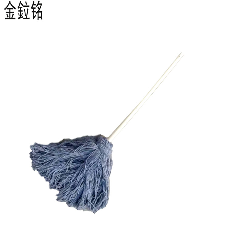 金鉝铭 木杆拖把 线绳圆头 杆长1.1米左右 /把高清大图