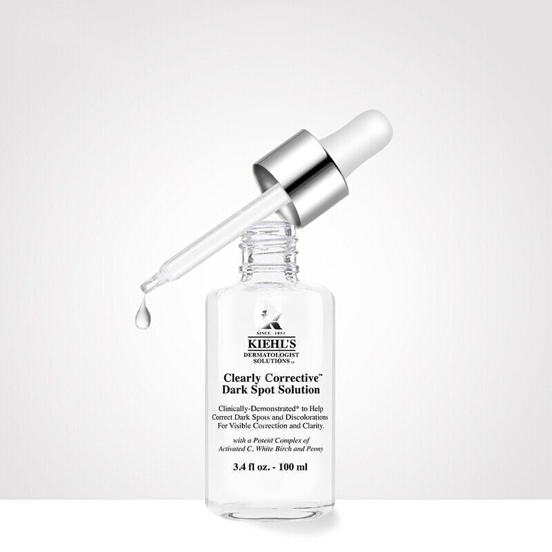 科颜氏(kiehl’s)焕白淡化斑纹精华液 安白瓶 100ml