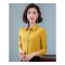 权小威 欧货潮时尚2022新款春秋打底衫女雪纺衬衫长袖春秋设计感小众新款衬