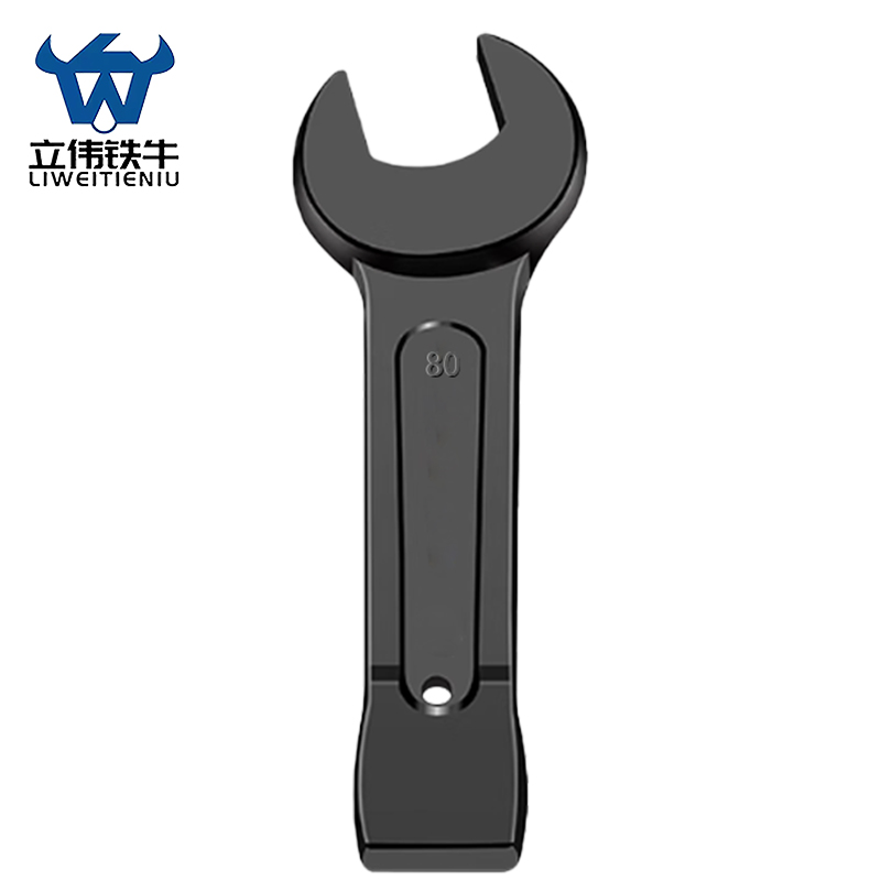 立伟铁牛敲击呆扳手80mm/把高清大图