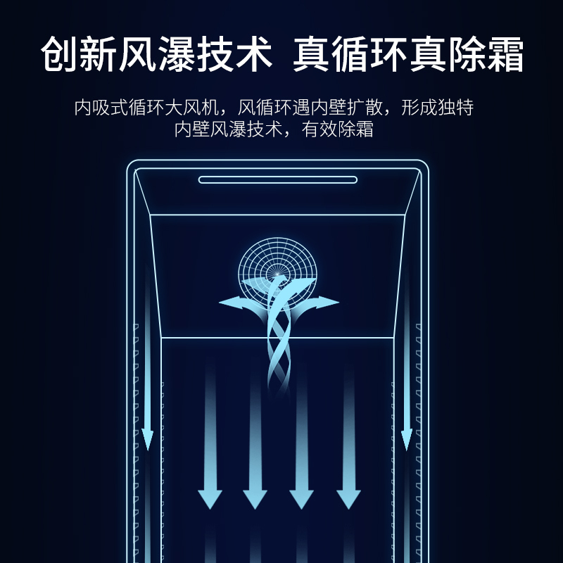 澳柯玛(AUCMA)SC-388NE单门展示柜冷藏保鲜饮料陈列商用冰柜冰箱大容量