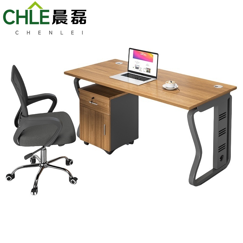 晨磊 办公工位 单人位含柜椅120*60*75cm 套高清大图