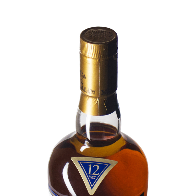麦卡伦蓝钻12年700ml 单一麦芽苏格兰威士忌高清大图