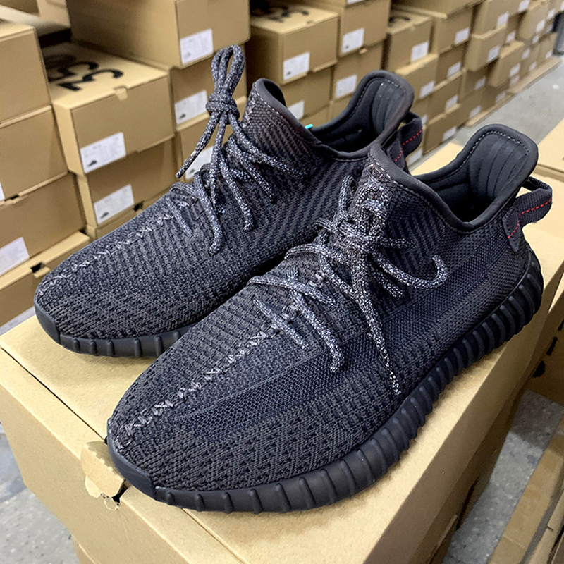 加勒特奈夫jialetenaifu正版yeezy椰子鞋男350黑天使满天星真爆纯原