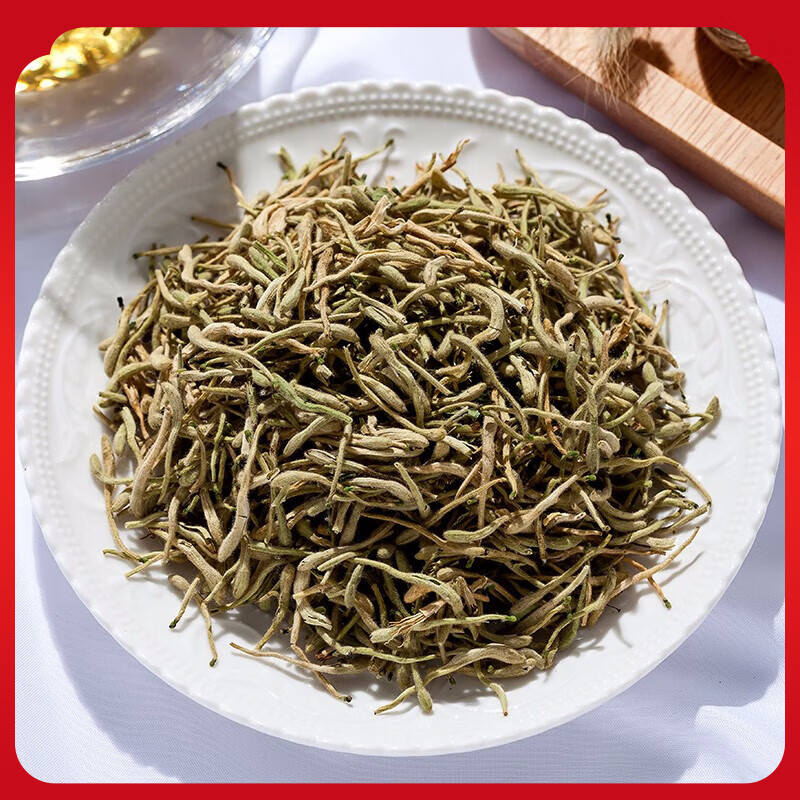 忆江南 花茶25g瓶装金银花大朵花茶养生茶茶叶花草茶高清大图