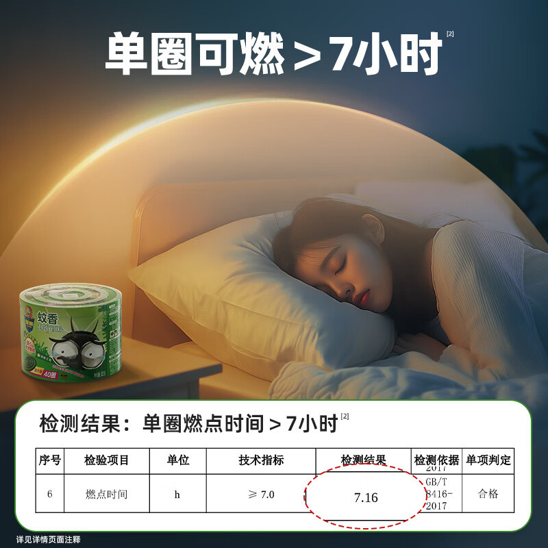 [共80圈]超威艾草清香蚊香620g*2盒艾草驱蚊安睡整晚高清大图