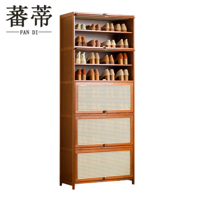 蕃蒂 鞋柜 70*32*172cm 台高清大图