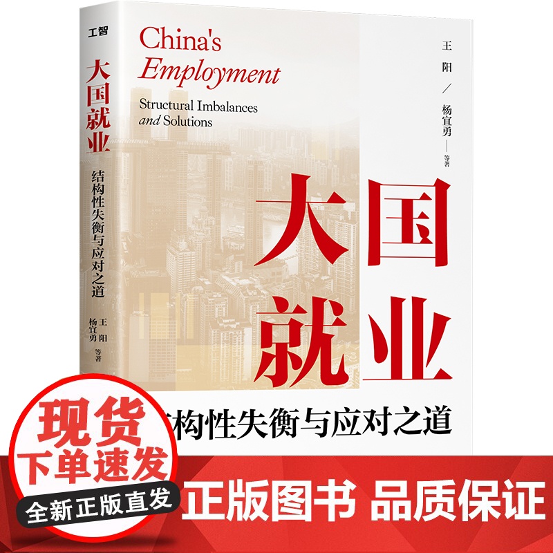 大国就业:结构性失衡与应对之道 应对策略关键窗口期经济管理体面劳动全面发展就业不充分矛盾 中国工人出版社人口与就业人力资高清大图