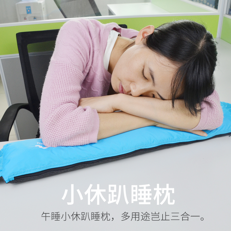 户外旅行U型枕创意充气护颈枕便携三合一围脖折叠拆洗枕头旅游