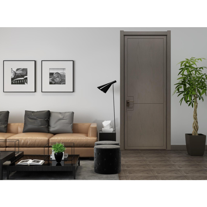 展志天华木门油漆烤漆门卧室门套装门房门厨房单开门hg006p