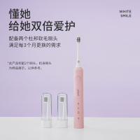 左点电动牙刷水柔粉成人声波全自动男女专用智能充电情侣礼物套装口腔健康