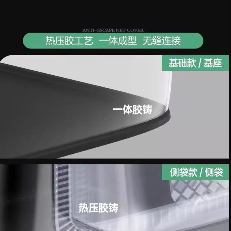 闪电客小物钓活鱼桶一体成型溪流增氧泵打水桶野钓手提透明可折叠鱼护桶图片