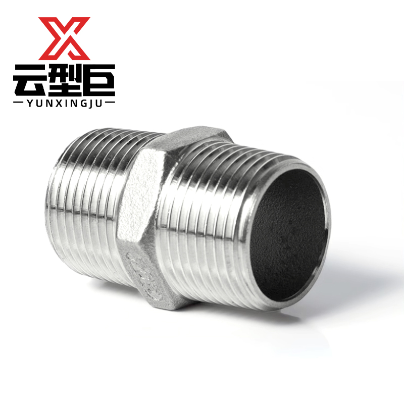 云型巨 不锈钢对丝 不锈钢管件 304 单位:个高清大图