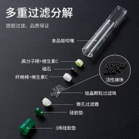 粗中细三用烟嘴 100支装一次性型三四五多层过滤 ZB-405