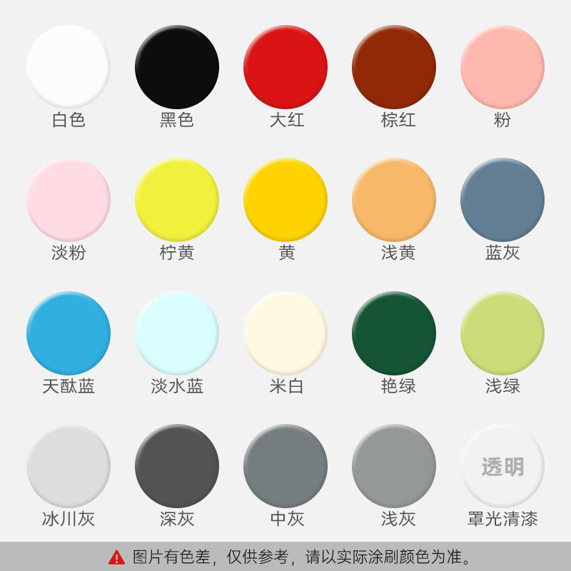 千居美(QIANJUMEI)水性地坪漆 水泥地面漆耐磨室内外耐候防水防滑油漆非自流平环氧地平漆 5KG柠黄高清大图