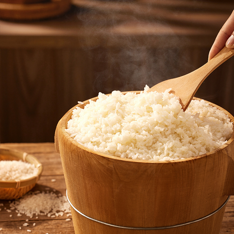 咪然 富硒鲜米5kg .高清大图