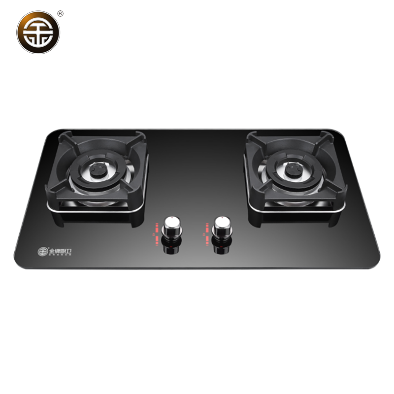 金牌世厨卫电器智能家用燃气炉jp8129玻璃双灶嵌入式燃气灶具参数