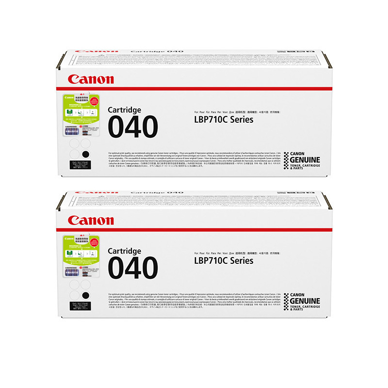 佳能 CRG-040BK 硒鼓 适用机型:LBP710CxLBP712Cx (单位:件) 黑色