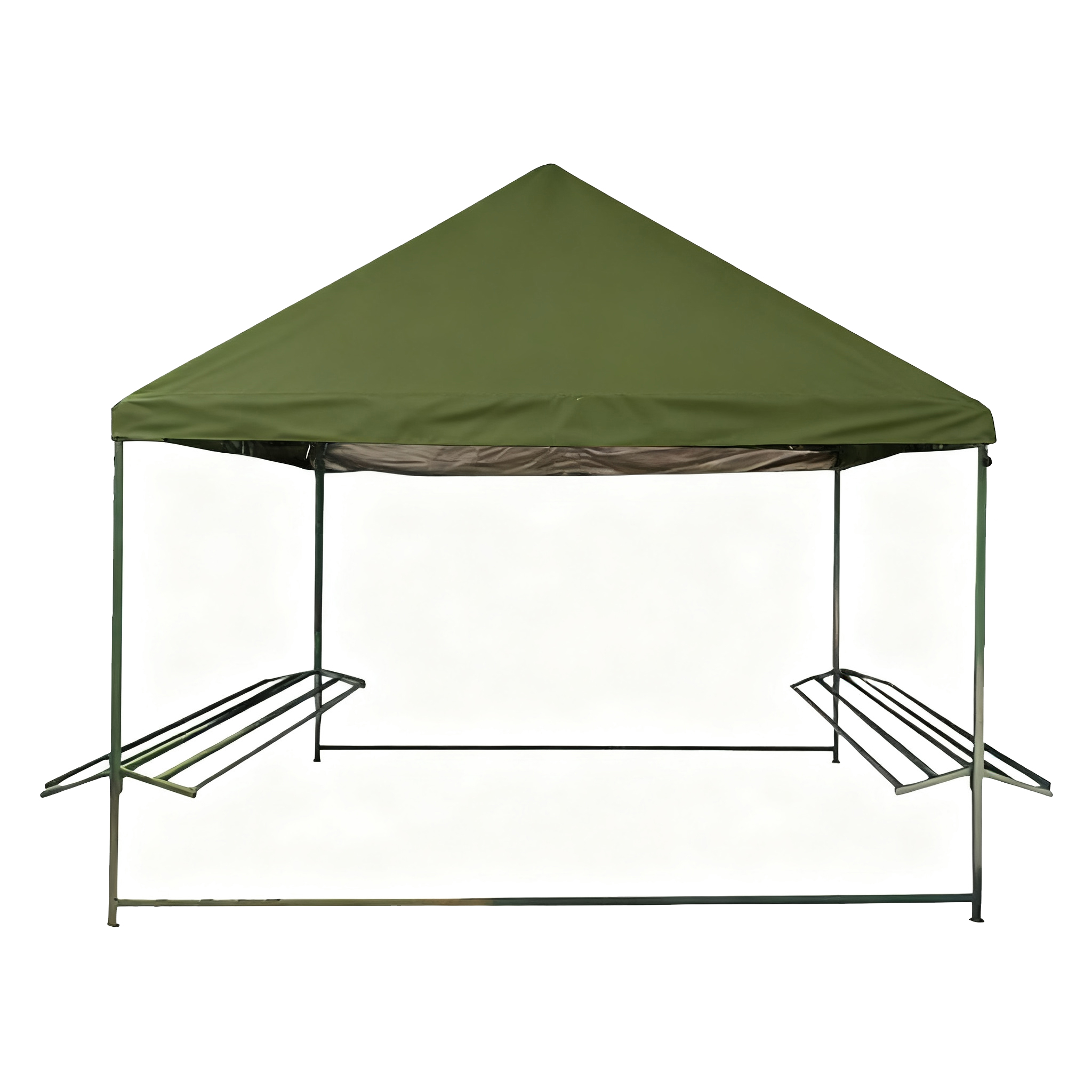 将鹰 晾衣架帐篷晒衣场帐篷户外防水帐篷丛林星空2.6*3*1.7*2.6米 JY-1012S-SY高清大图