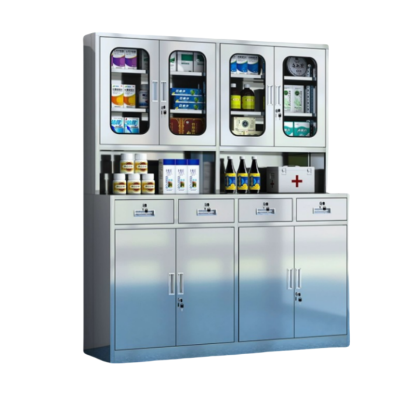 抚樽不锈钢西药柜四斗