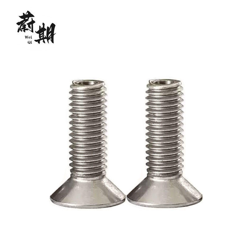 蔚期 不锈钢沉头内六角内外牙空心螺钉 M10*30 个高清大图