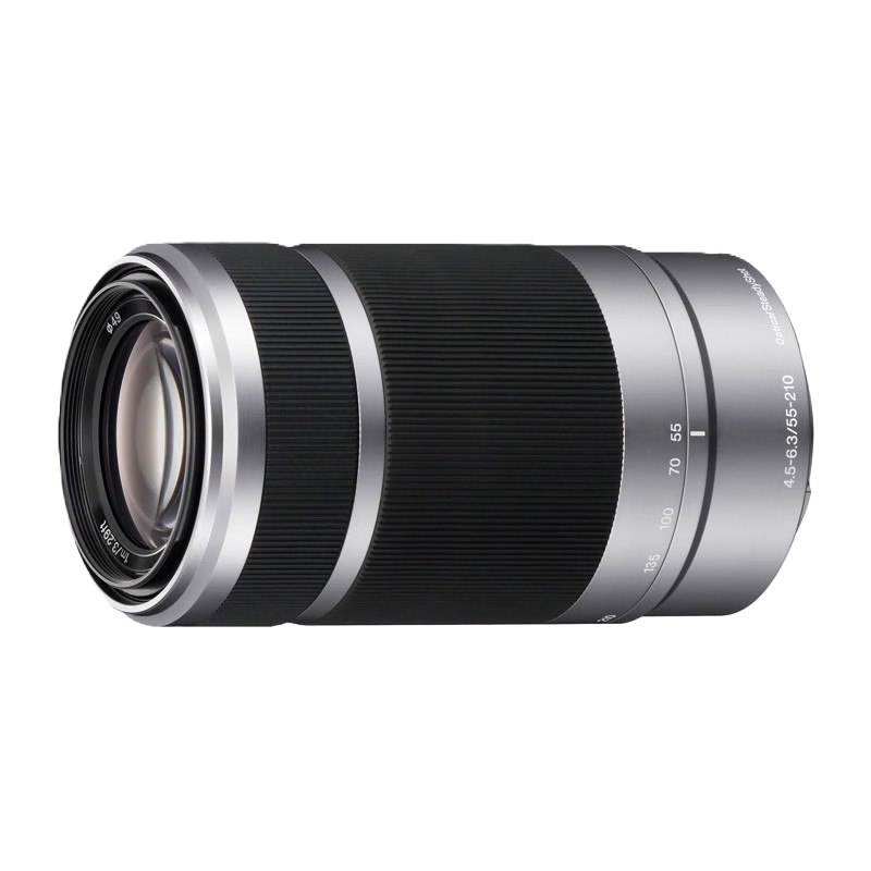索尼(SONY)E 55-210mm F4.5-6.3 OSS E卡口 远摄变焦镜头 黑色(SEL55210)高清大图