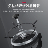 红日(RedSun)欧式烟灶套装T型油烟机排烟机大吸力红外线节能灶不黑锅大面板TSEU07+EM318BP 液化气