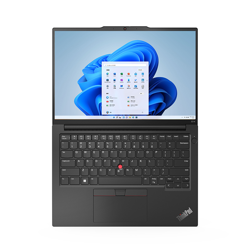 2023款联想ThinkPad E14 BRCD 14英寸 轻薄办公商务笔记本电脑 定制(酷睿I5-13500H 40G 1TBSSD 高清屏) 黑色