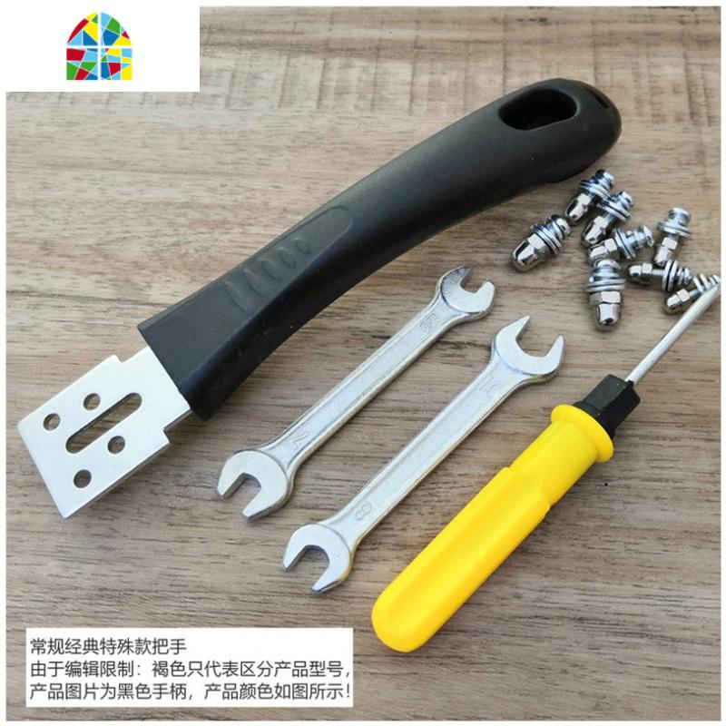 炒锅把手手柄防火烤通用锅具可拆卸平底锅配件炒菜锅柄锅把柄 FENGHOU 白色锅具配件高清大图