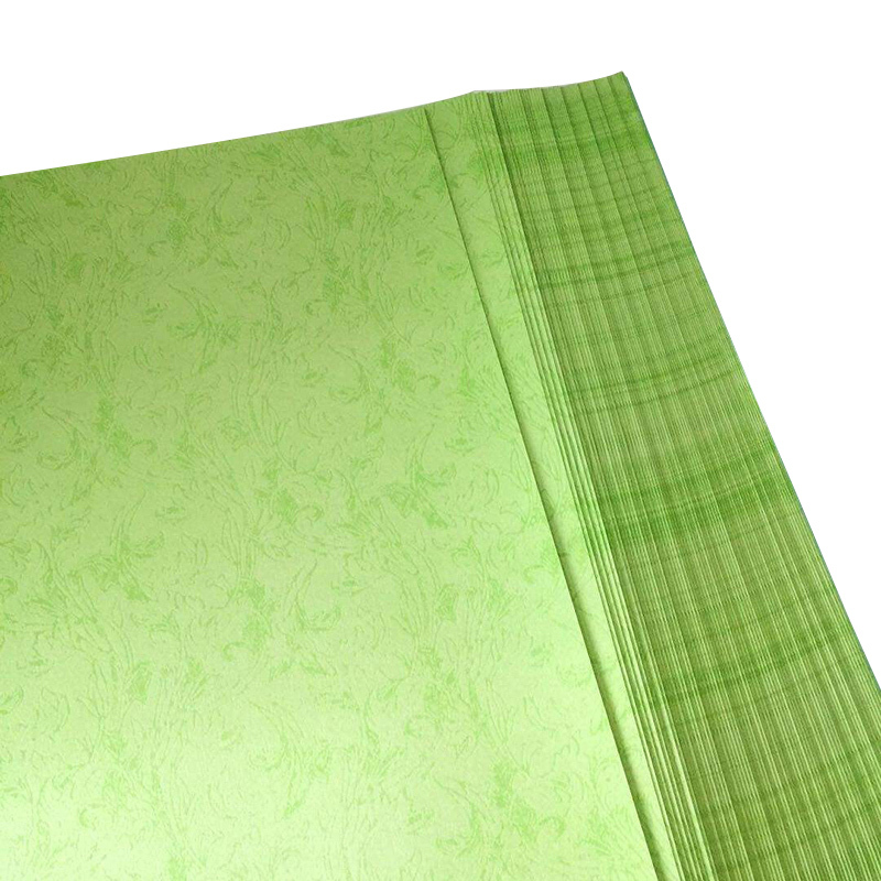 奥驰 皮纹纸180g浅绿色 A4 100张/包高清大图