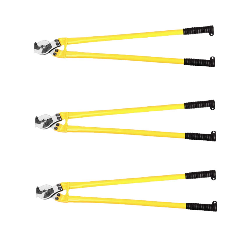 立伟铁牛工业级黄色电缆剪32寸/把高清大图