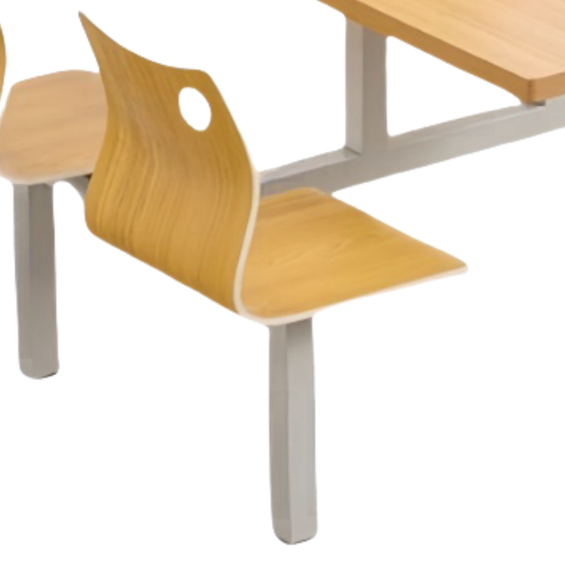 鑫龙都连体餐桌四椅1.2米套高清大图