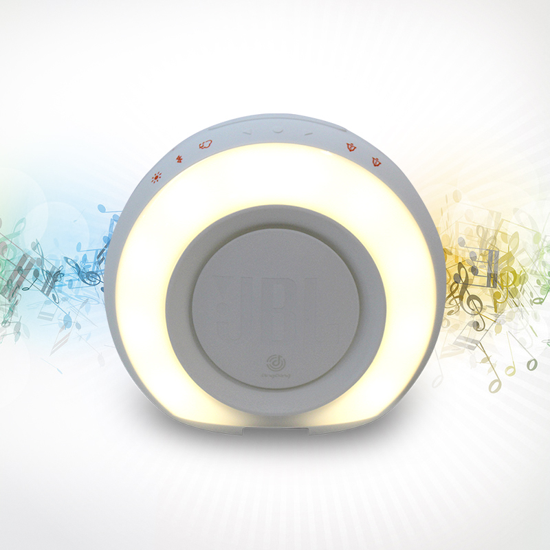 JBL Horizon Smart音乐地平线智能升级版蓝牙小音响音箱桌面闹钟收音机网络 白色