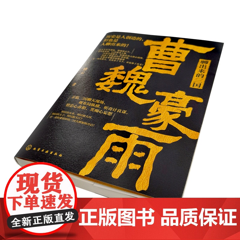 新史纪丛书·聊出来的三国:曹魏豪雨 64位后汉精英 56场关键聊天 观三国纷 锋云 化学工业出版社 正版书籍高清大图