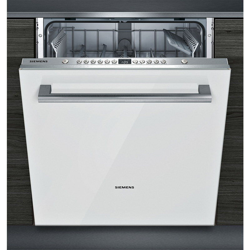 SJ636X00JC 西门子 全嵌式洗碗机 嵌入式10-13套高温消毒洗碗机（白色面板）高清大图