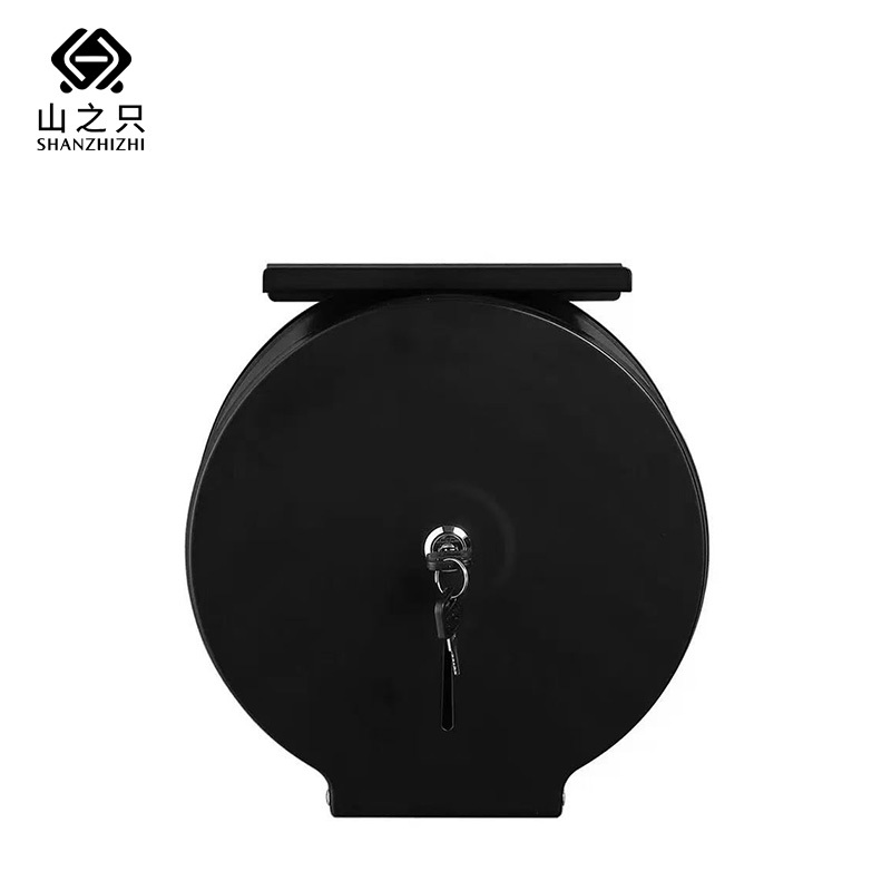 山之只 不锈钢纸巾盒卷纸盒含手机架 MZ1235 个高清大图
