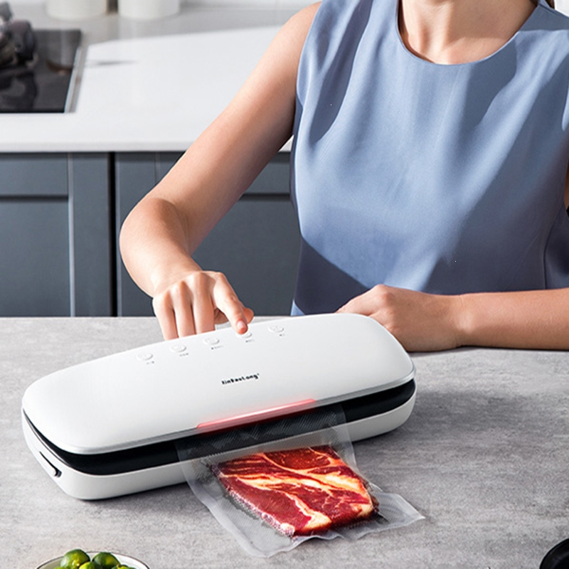 古达全自动家用真空封口机食品包装机小型保鲜密封机塑封机抽真空压缩