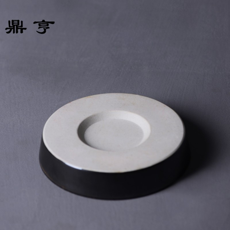 鼎亨一禅茶事 景德镇双层养壶垫干泡台茶盘壶承壶托复古日式手作