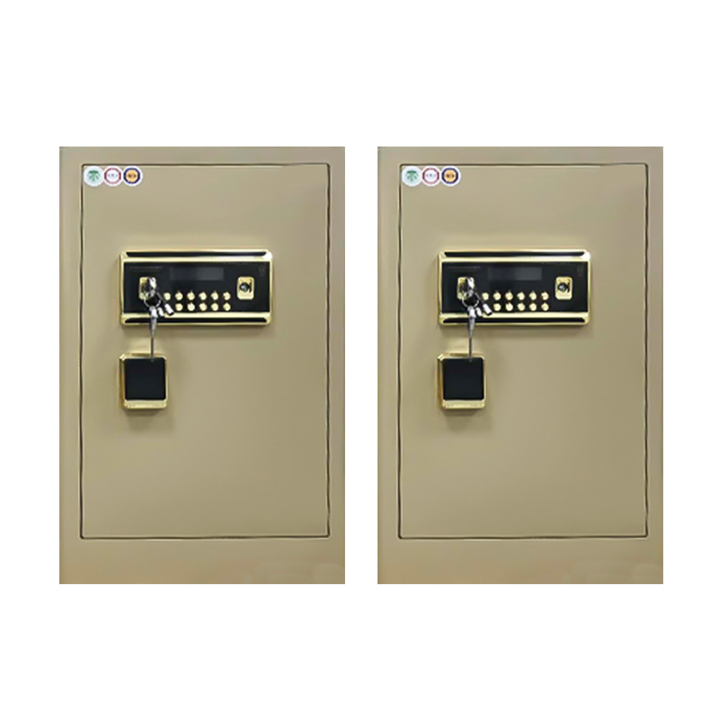 富和美(BNF)品质保险柜5环保喷粉加粗锁栓(400L*480W*800H) 卡其色