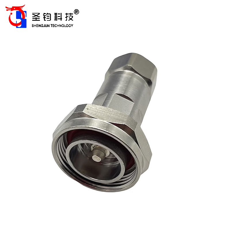 圣钧科技SHENGJUN TECHNOLOGY 1/2馈线接头 DIN型公头+个