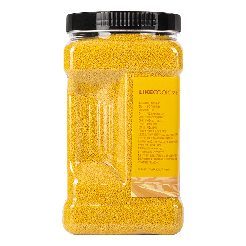 艾谷 有机小米2.3kg高清大图