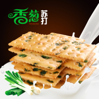 [约14包]优麦嘉香葱苏打咸味饼干500g散装零食饼干