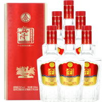 五粮液股份(WULIANGYE)纯酿52度高度浓香型白酒整箱500ml*6瓶装