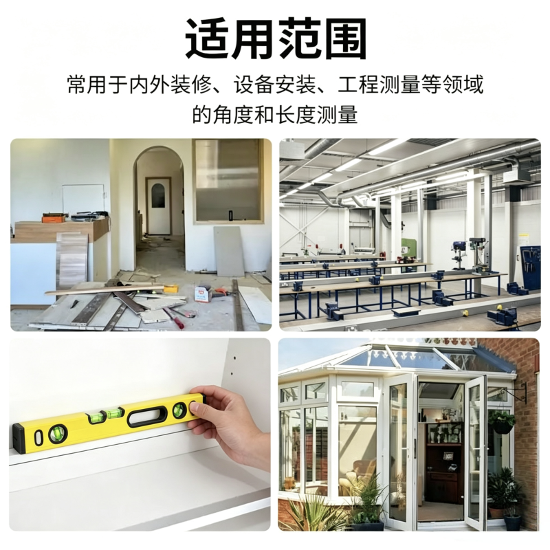 太晋众诚铁信 带磁铝合金水平尺 50cm把高清大图