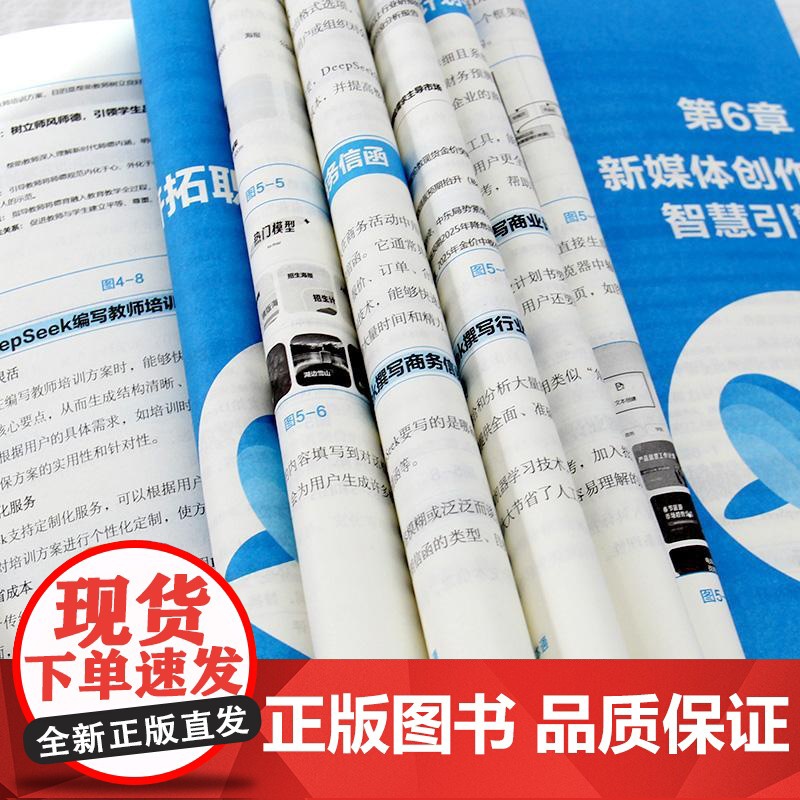 DeepSeek实战应用一本通 新手入门学习快速掌握核心技法提高工作效率让deepseek成为你的智能助手高频应用场景实高清大图