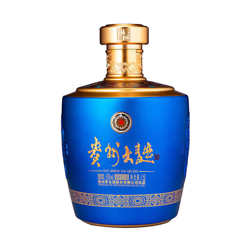 茅台股份贵州大曲似水流年酱香型白酒53度1500ml
