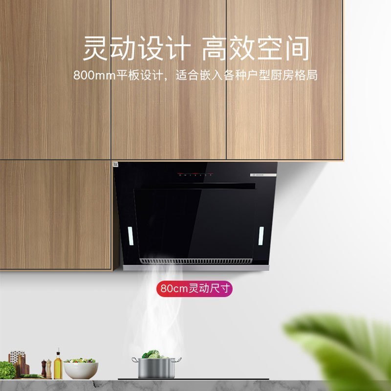 博世(BOSCH)DWS87BA63W 侧吸式一键自清洁免拆洗大吸力油烟机高清大图