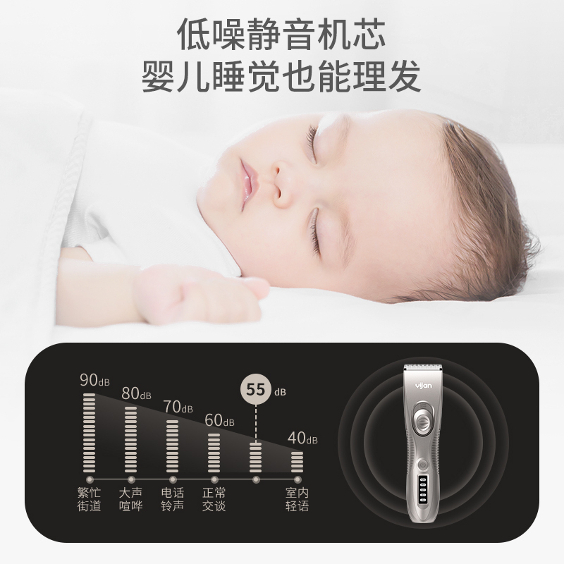 易简理发器电推剪自己剪家用大人儿童小孩充电式神器剃发电动剃头Y278